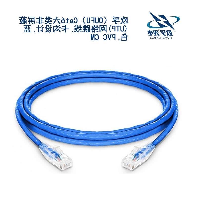 荆州市​Cat6六类非屏蔽(UTP)网络跳线